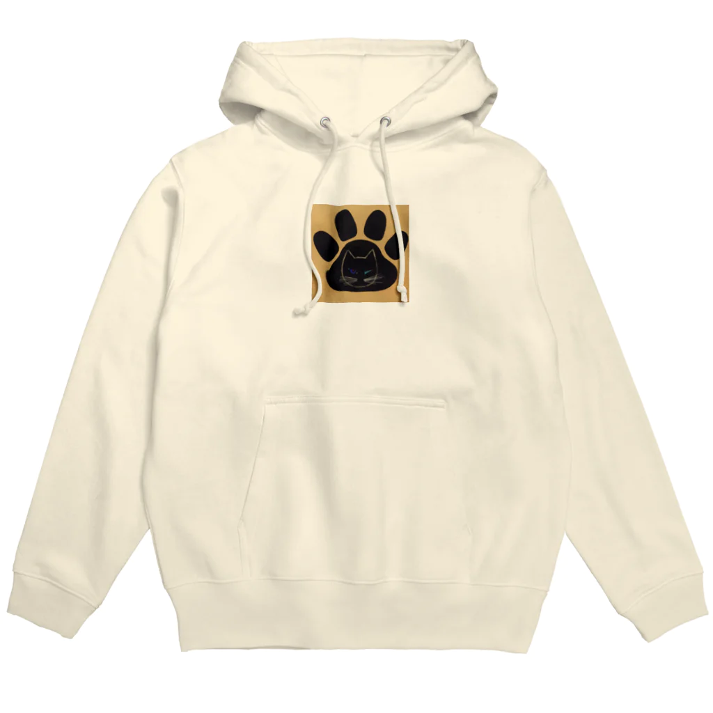 YS VINTAGE WORKSのチェコ　足跡ウィンクねこ Hoodie