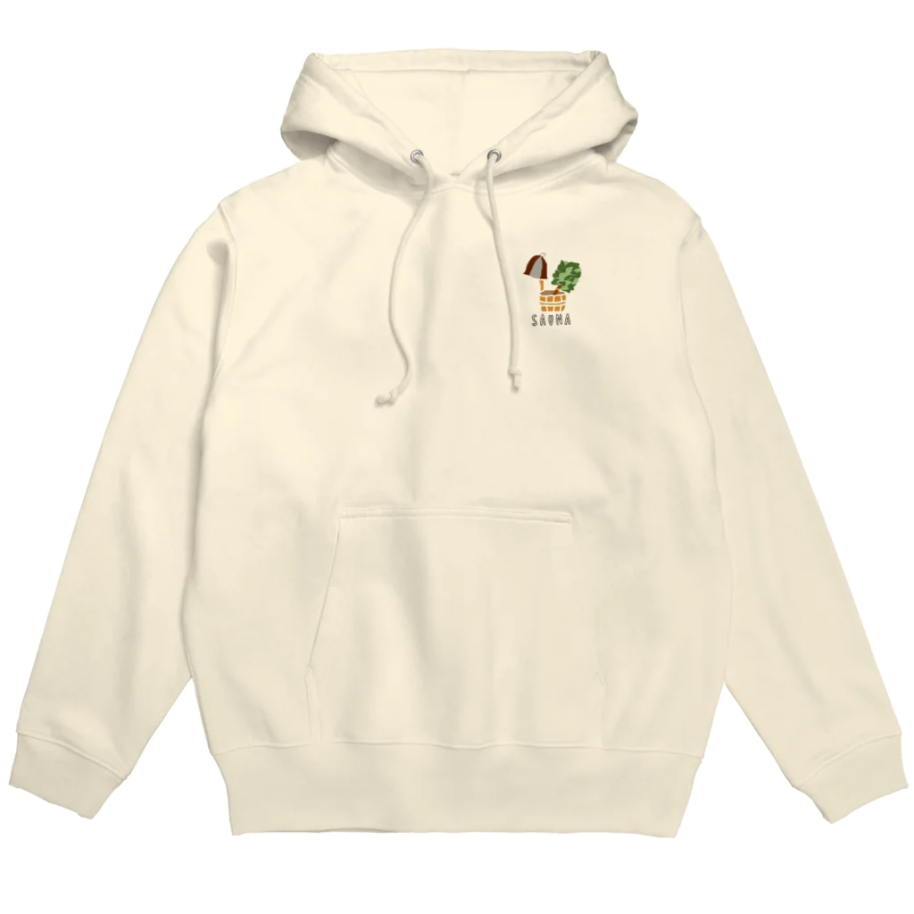 今日からサウナー！のサウナハット&ヴィヒタ Hoodie