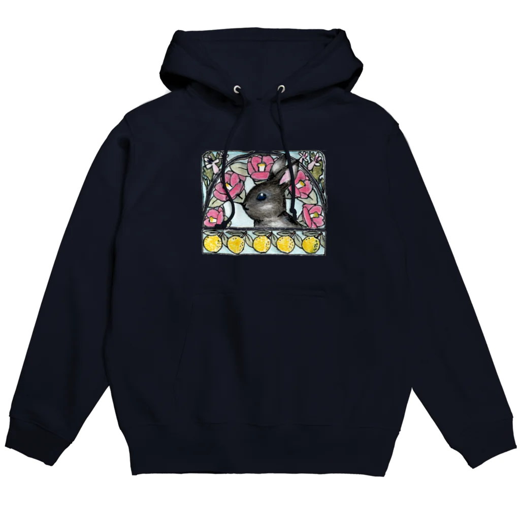 うさぎ石鹸のアールヌーボー・パトちゃん Hoodie