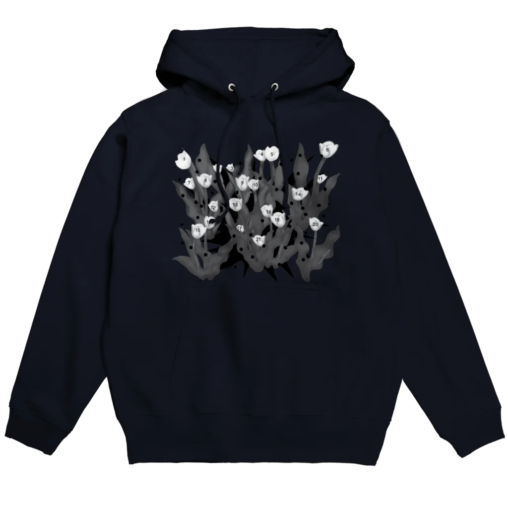 SHOP CMYKのCounting the flowers-D 全2色 Hoodie