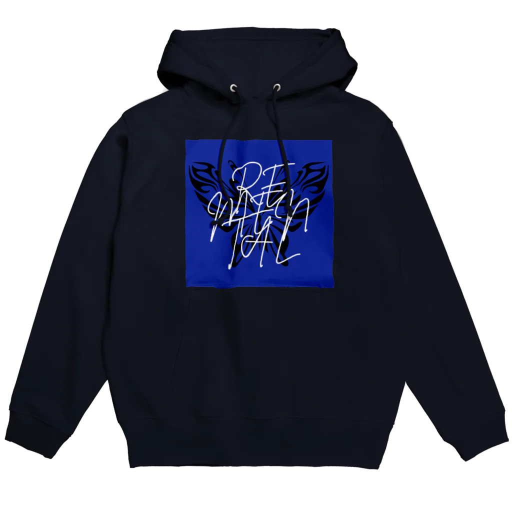 REMENTAL🦋のREMENTAL BLUE Hoodie