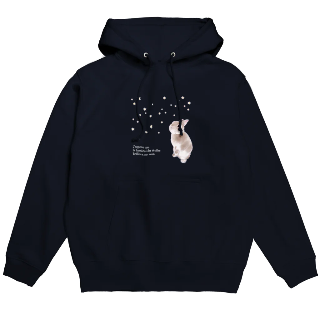 ECLAIR BUNNYの星降る夜 Hoodie