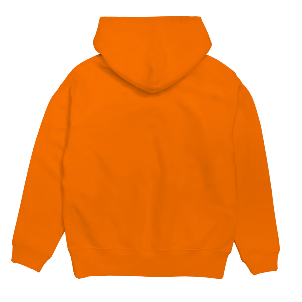 Rust's shopの幸せそうなイヌ Hoodie:back