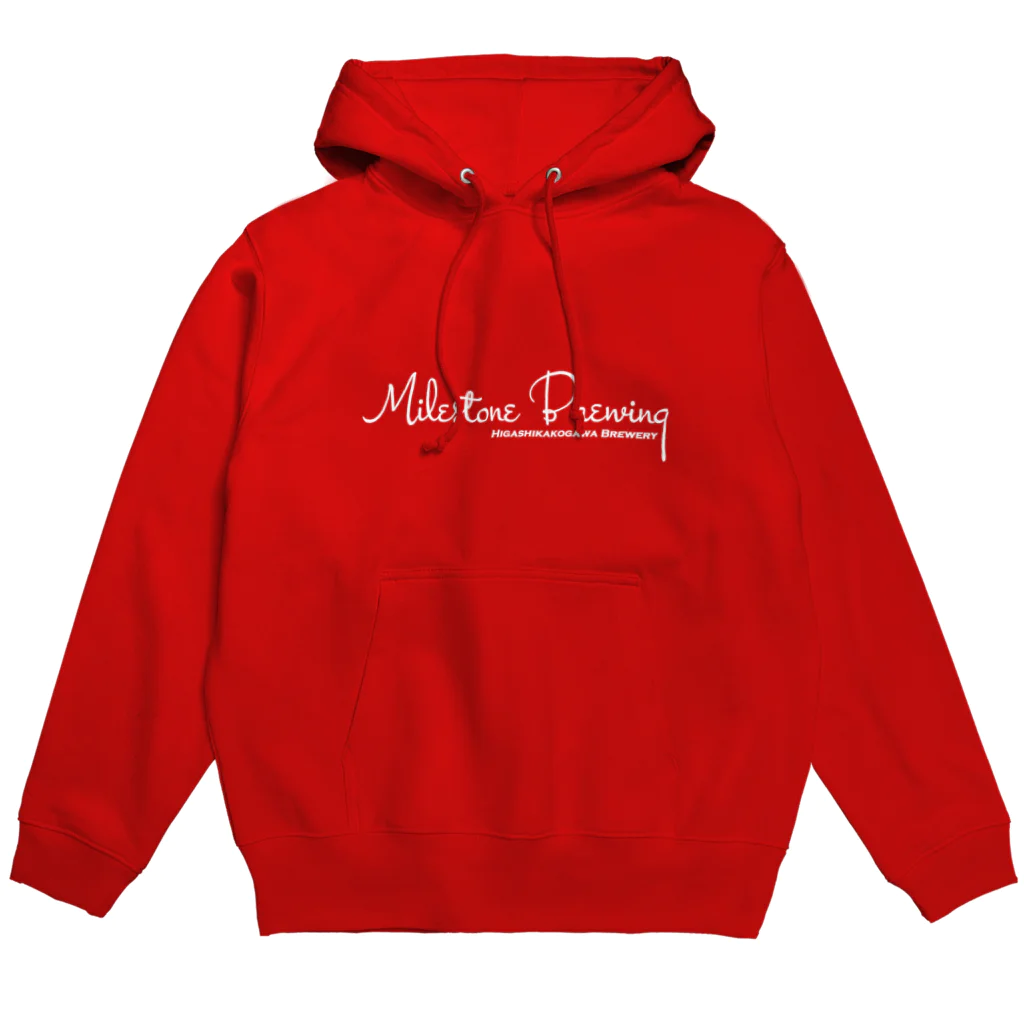 MilestoneBrewingのマイルストーンブルーイングロゴパーカー Hoodie