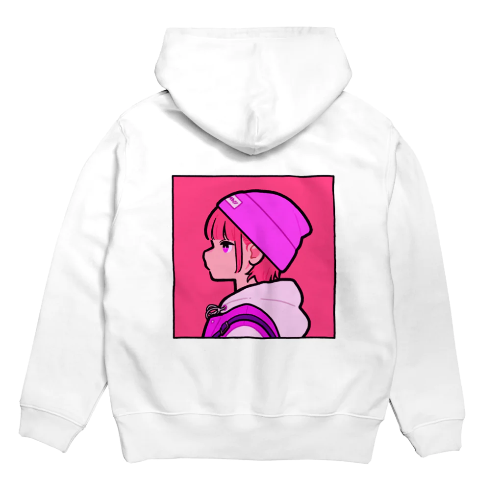 美好よしみのBlossom Hoodie:back