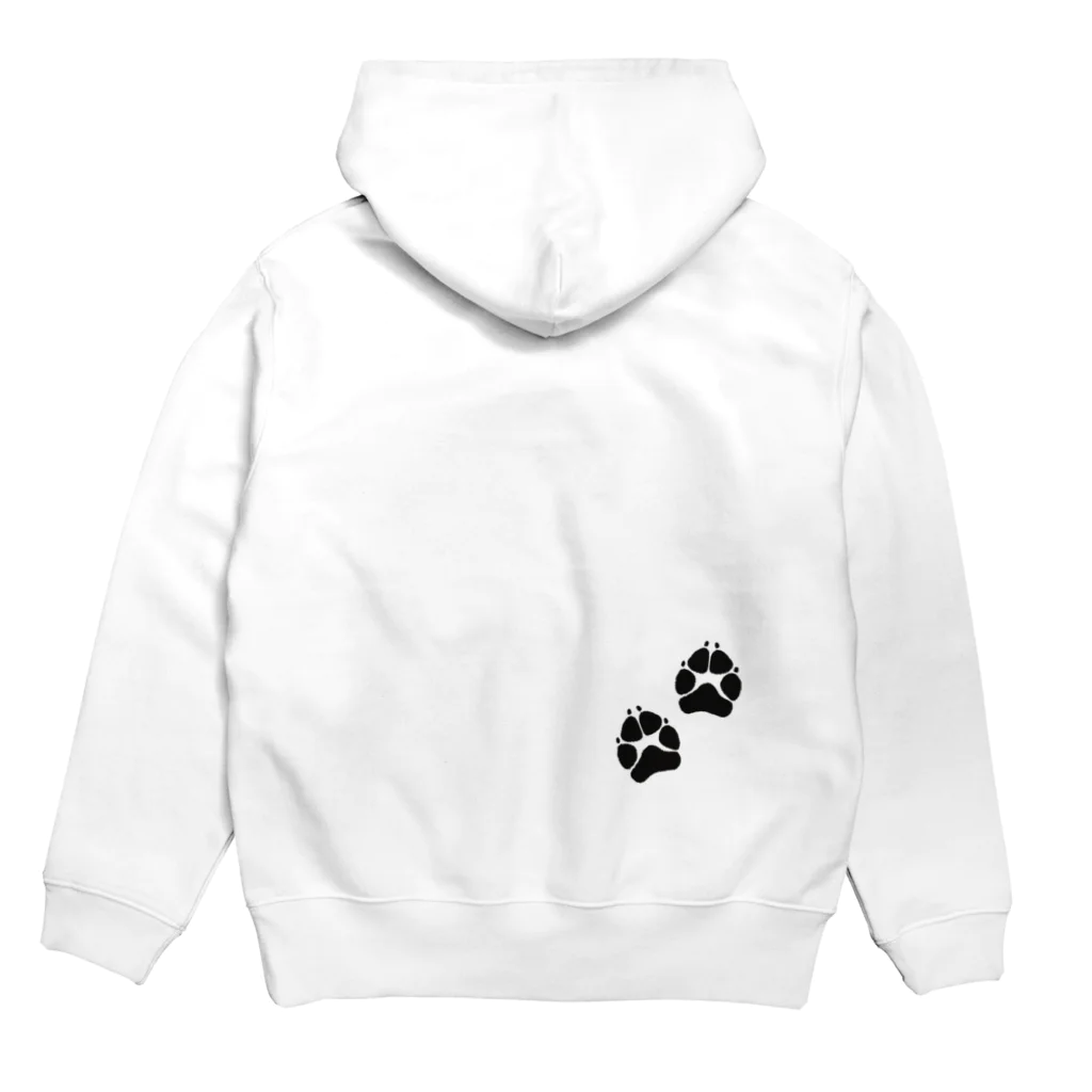 豆つぶのshiba-inu fanciers(集合) Hoodie:back