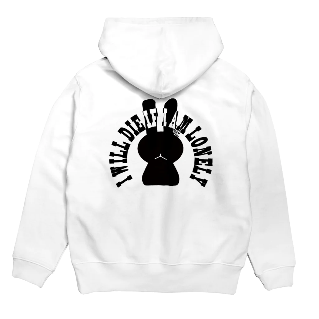 MAWSのUSAGI chan Hoodie:back