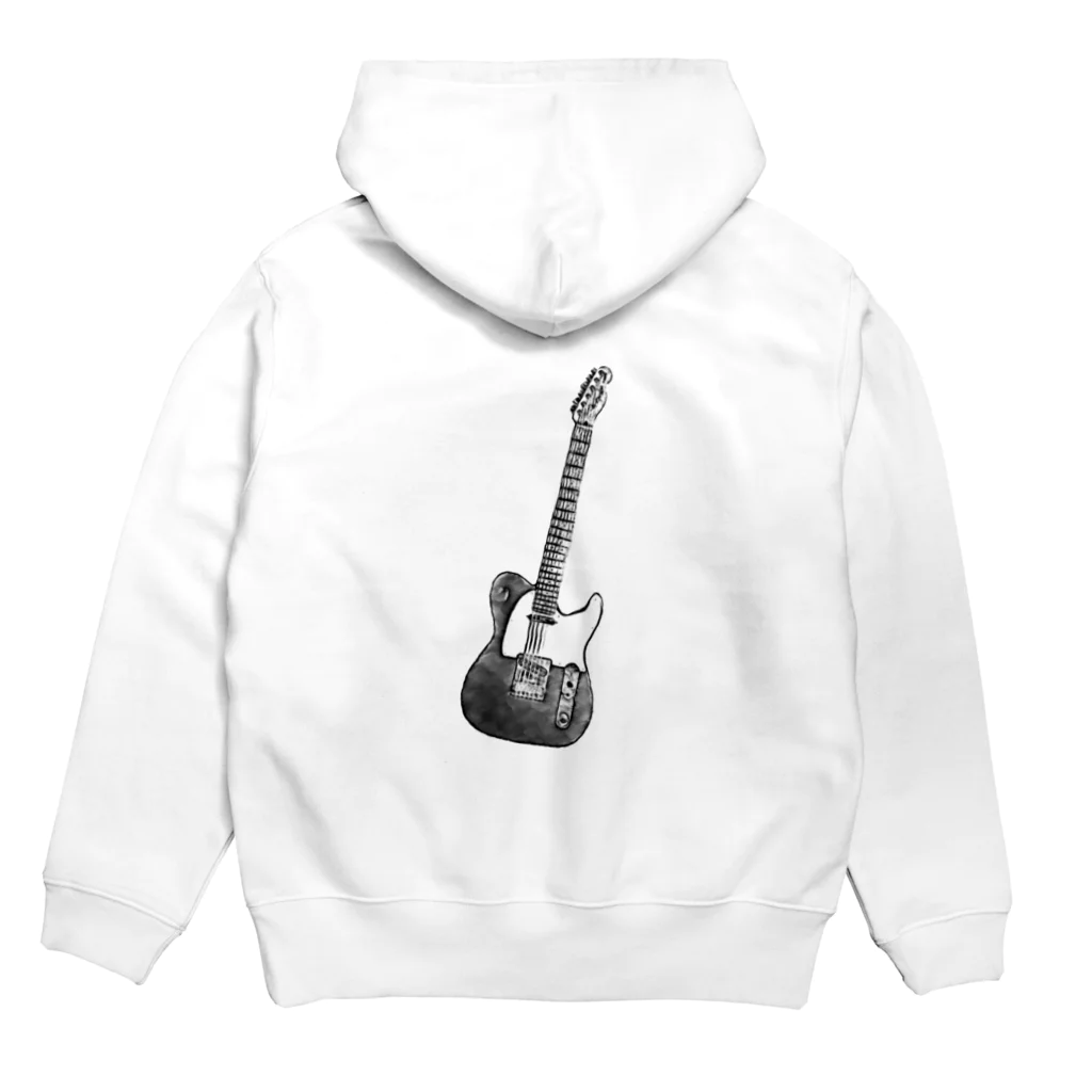 kangarooのギター Hoodie:back