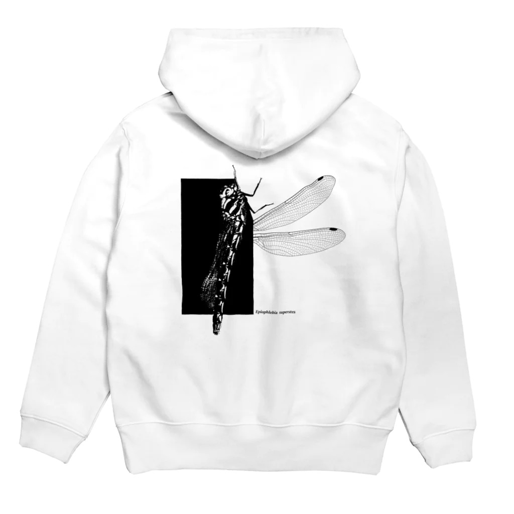 ヤストリのムカシトンボ Hoodie:back