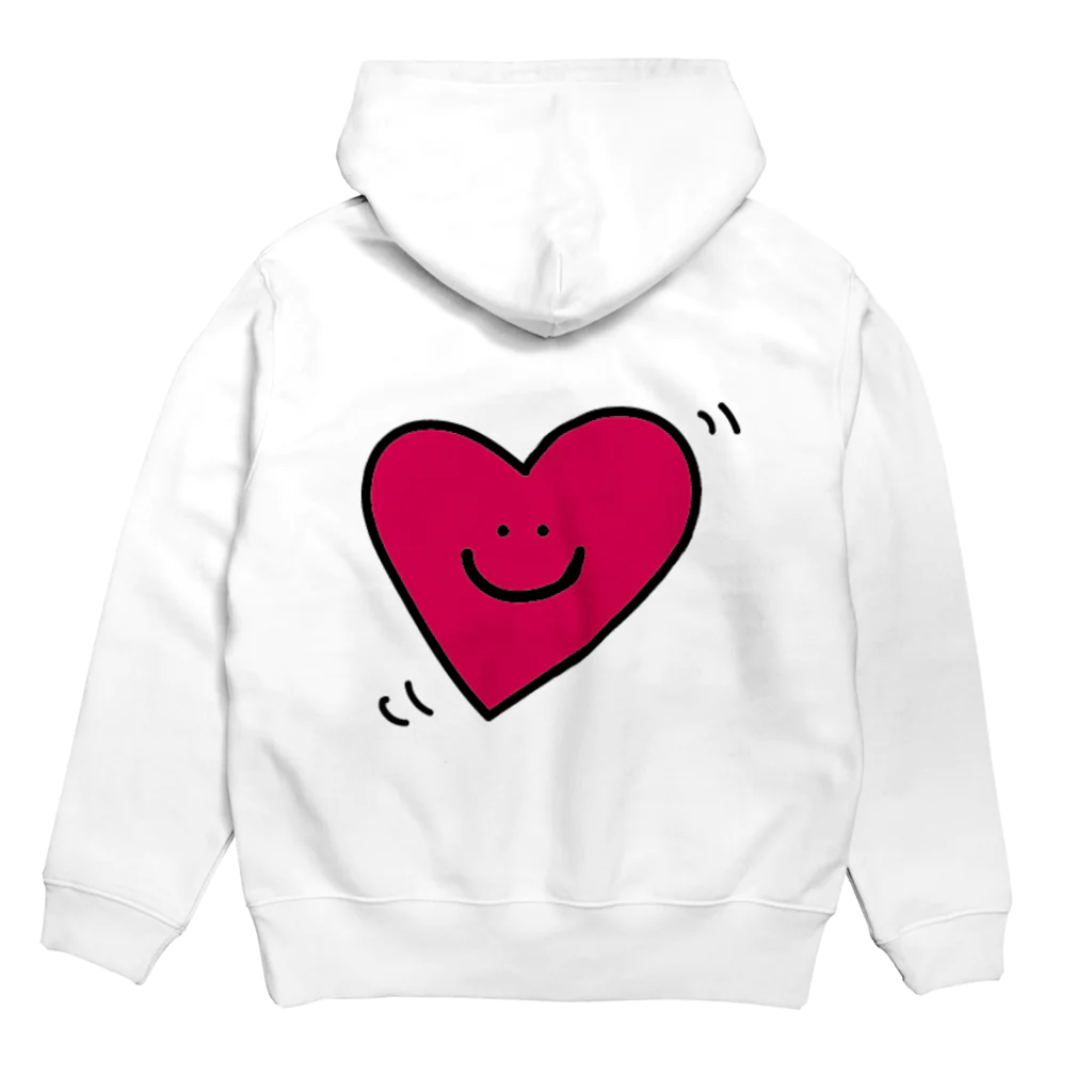 I ♡ YOUのアイラブユーくん Hoodie:back