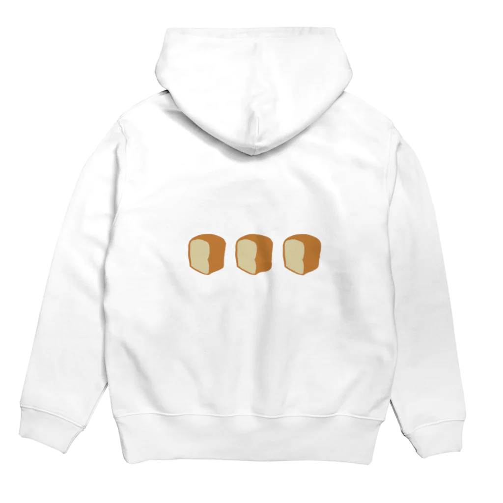 しょくぱんまん０歳の食パン優勝 Hoodie:back