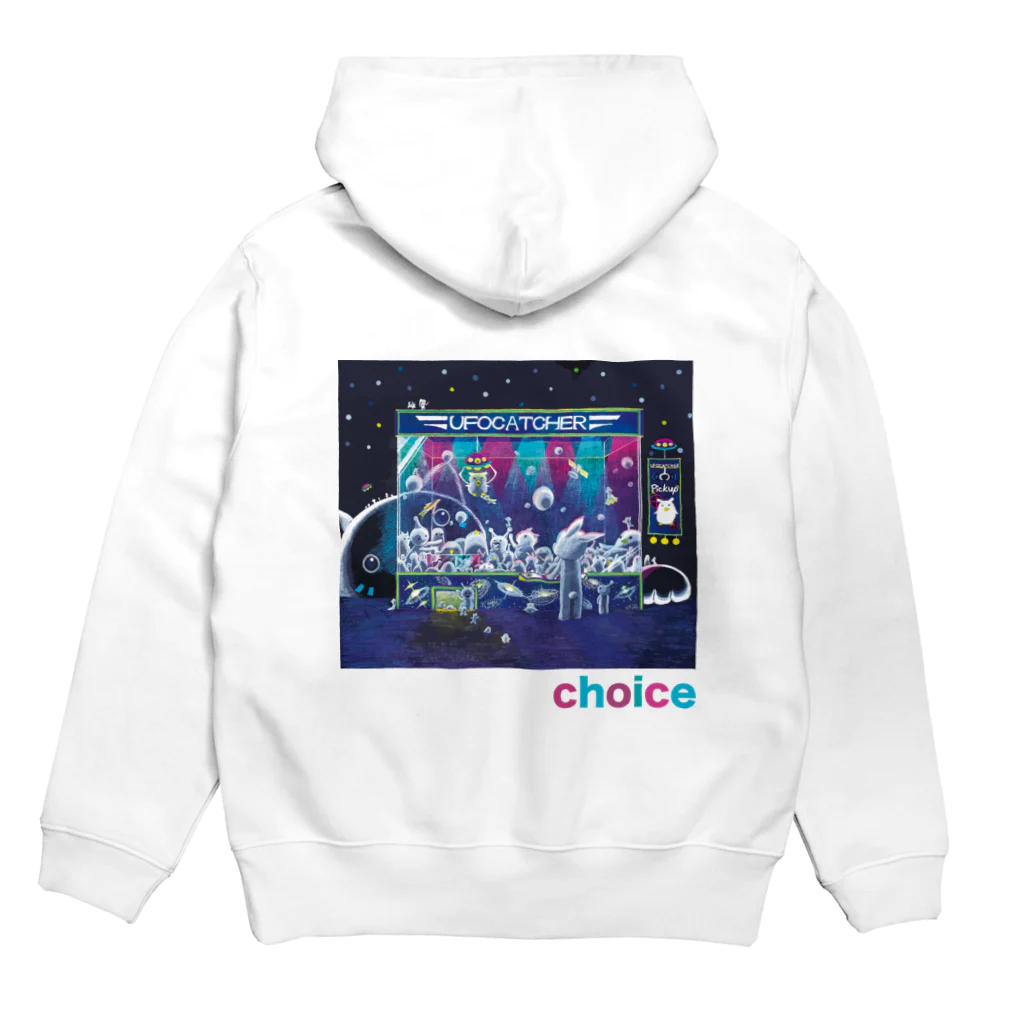 安藤シオン　Colored pencil&Design2srのセンベツ Hoodie:back