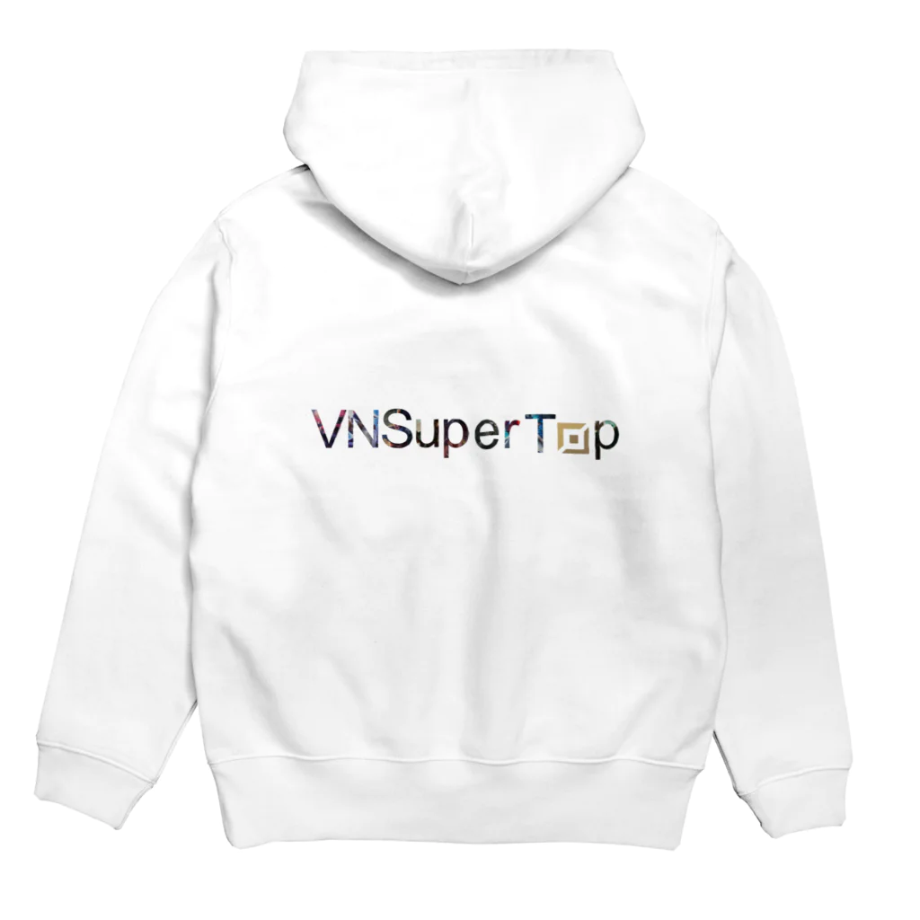 大学中退無職のIVG VNSuperTop公式ユニフォーム パーカーの裏面