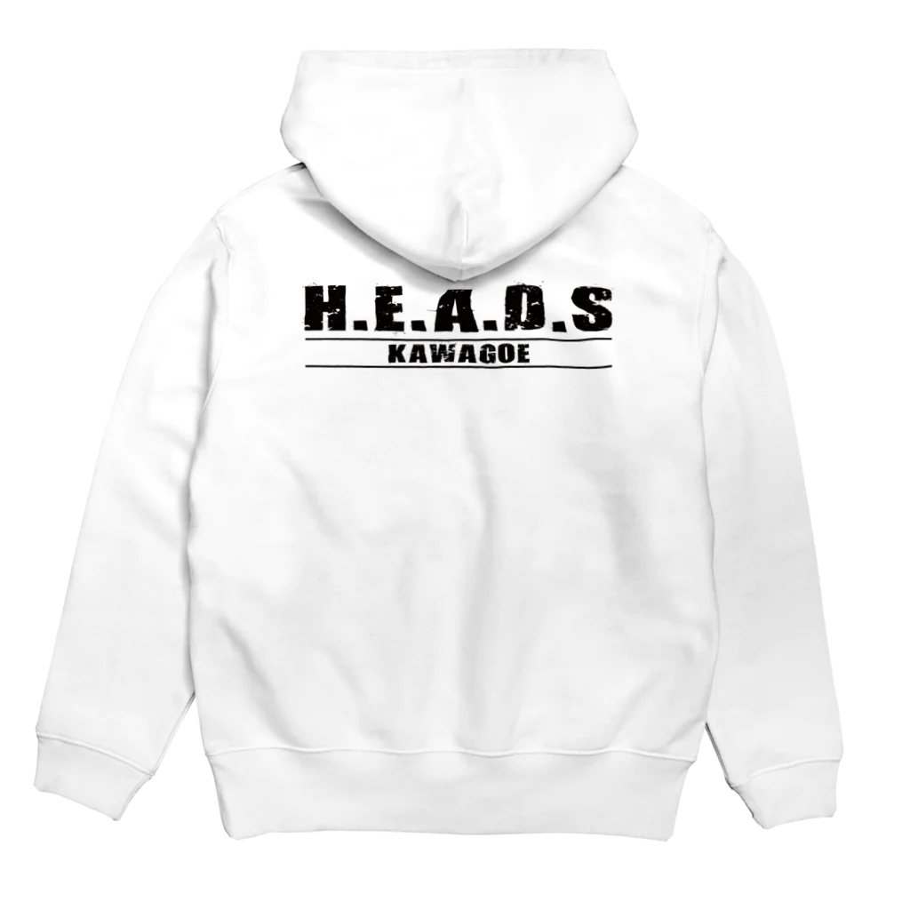 H.E.A.D.S川越のパーカー その１ Hoodie:back