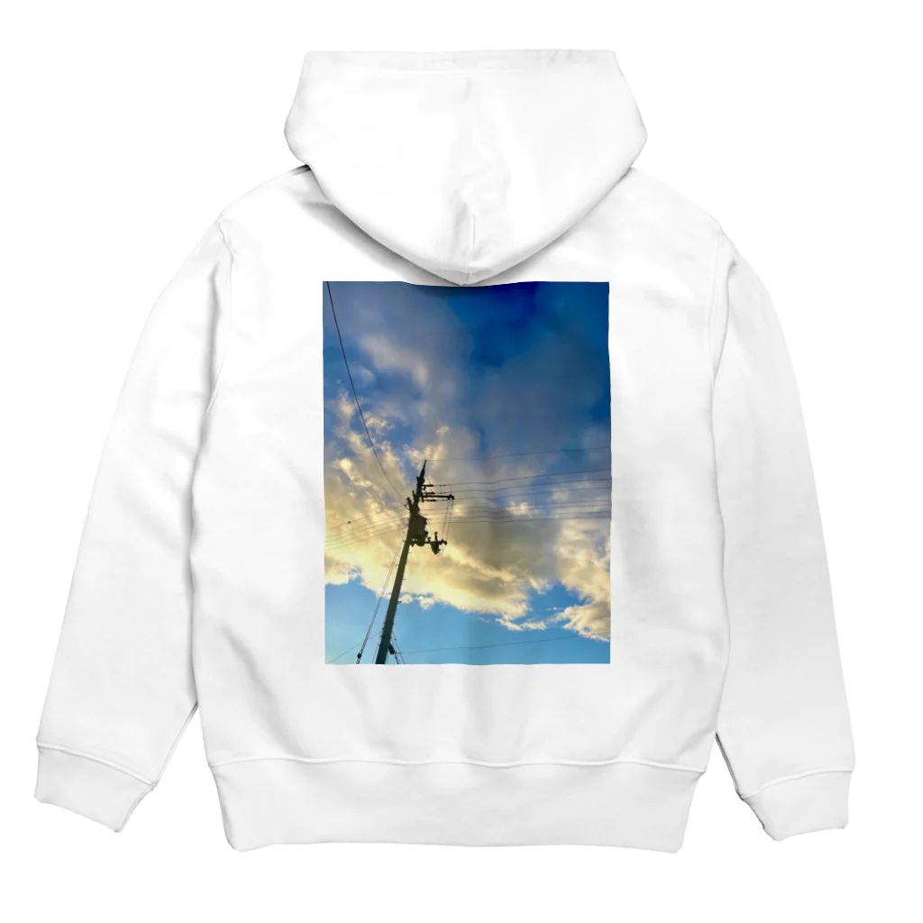 7ans.petitmoi_の痛い空 Hoodie:back