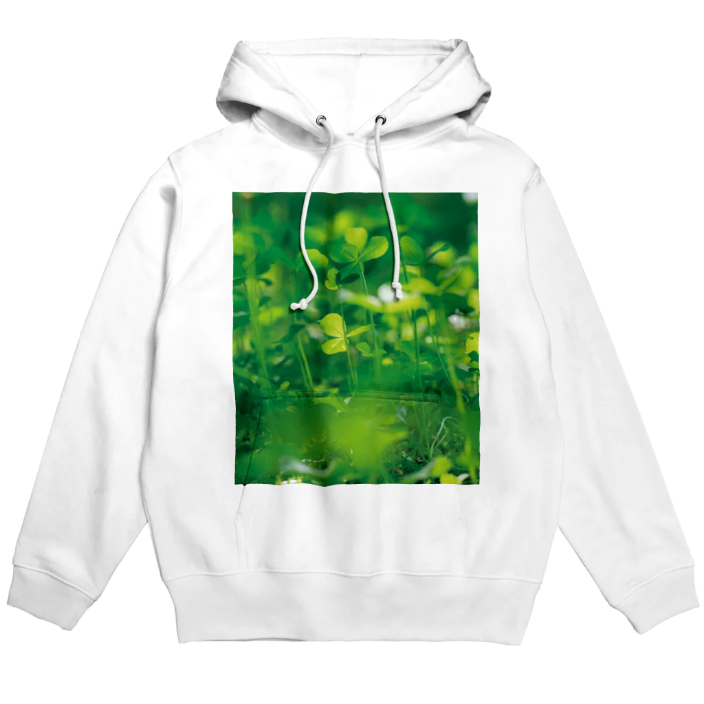 akane_art（茜音工房）の癒しの風景（クローバー） Hoodie