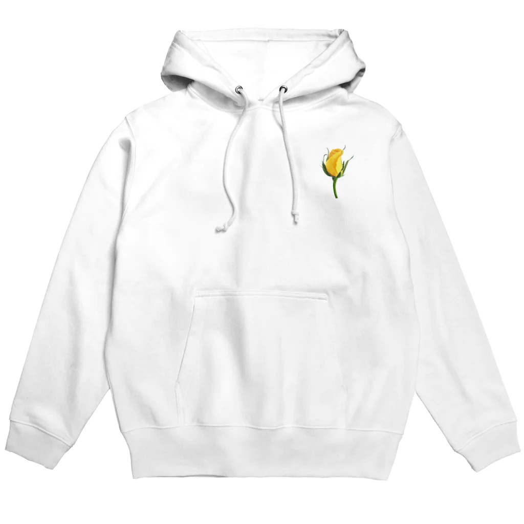 utouch_の黄色いバラ Hoodie