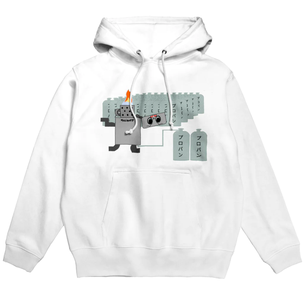 カニホイップの無限ブレイズ Hoodie