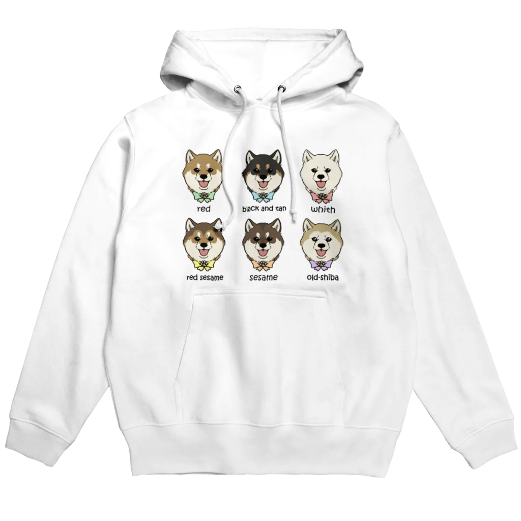 豆つぶのshiba-inu fanciers(集合) Hoodie