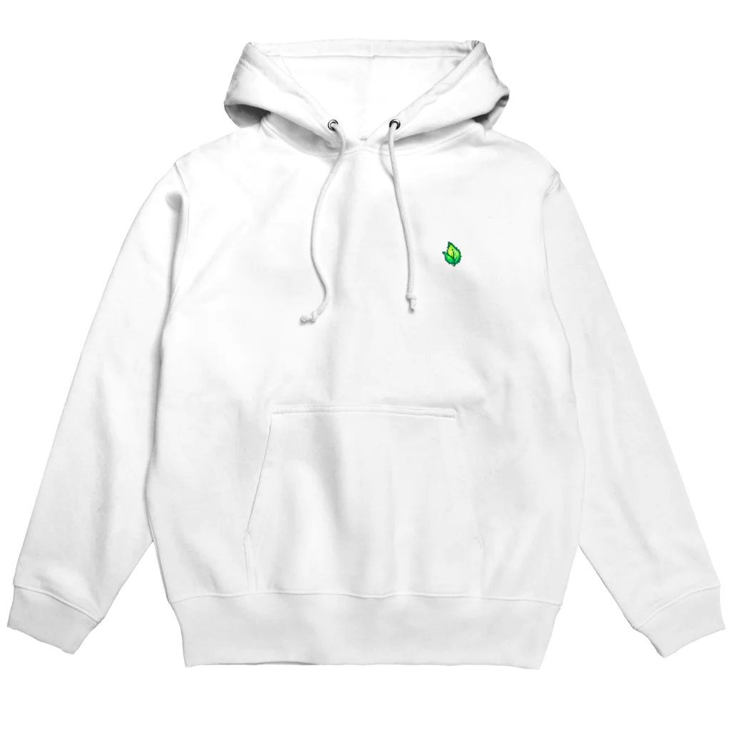 takosanfactoryのピクセル　Leaf Hoodie