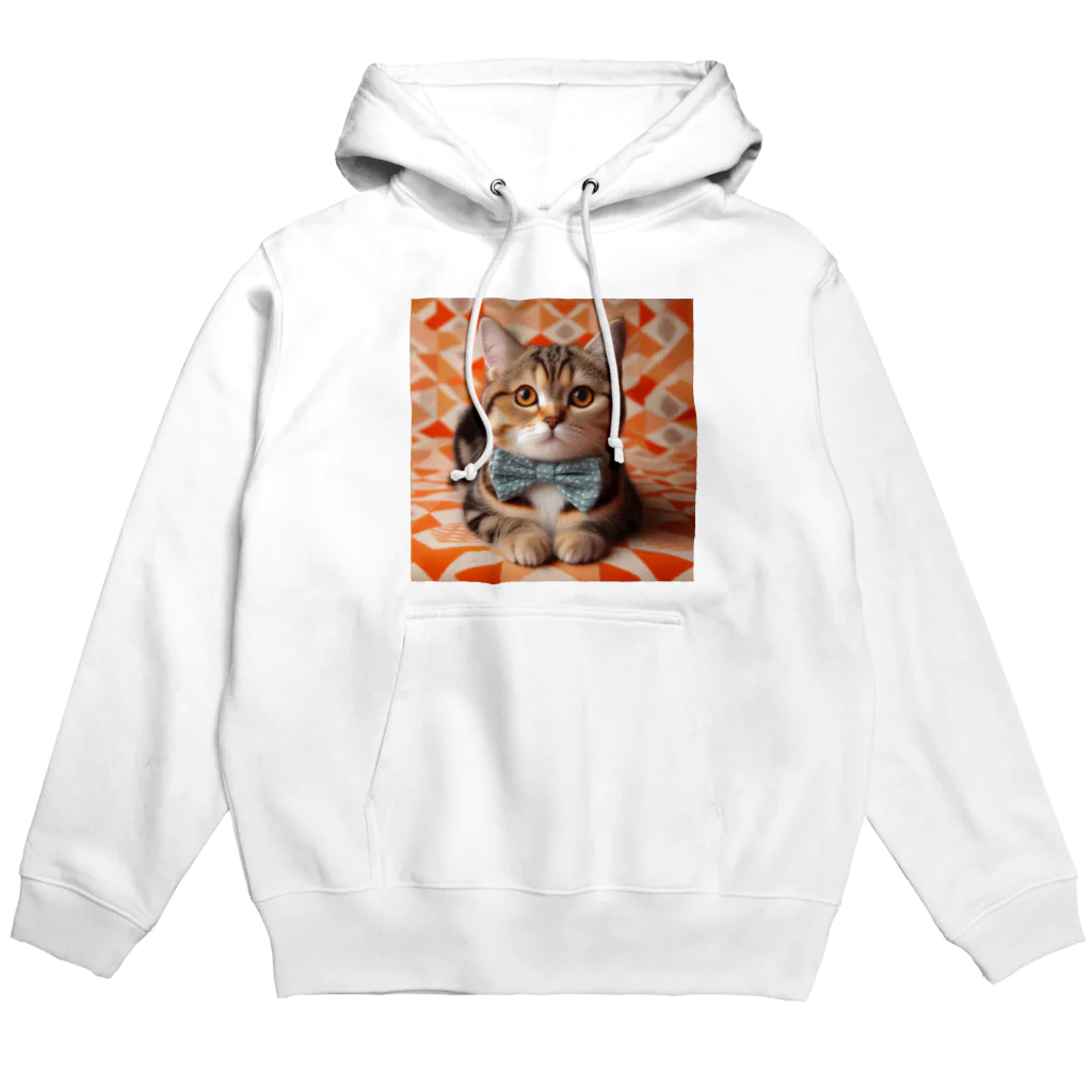 ETONAのお洒落な猫ちゃん（蝶ネクタイシリーズ02） Hoodie