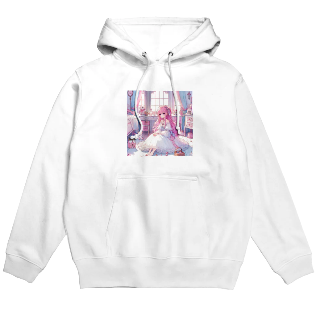 adorer_のふわふわドレスの女の子 Hoodie