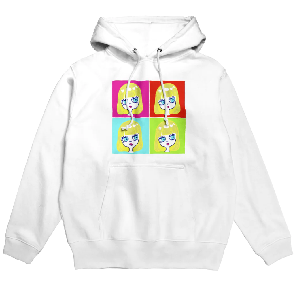 ぐるみ るみの意外とキャロライン_4面 Hoodie