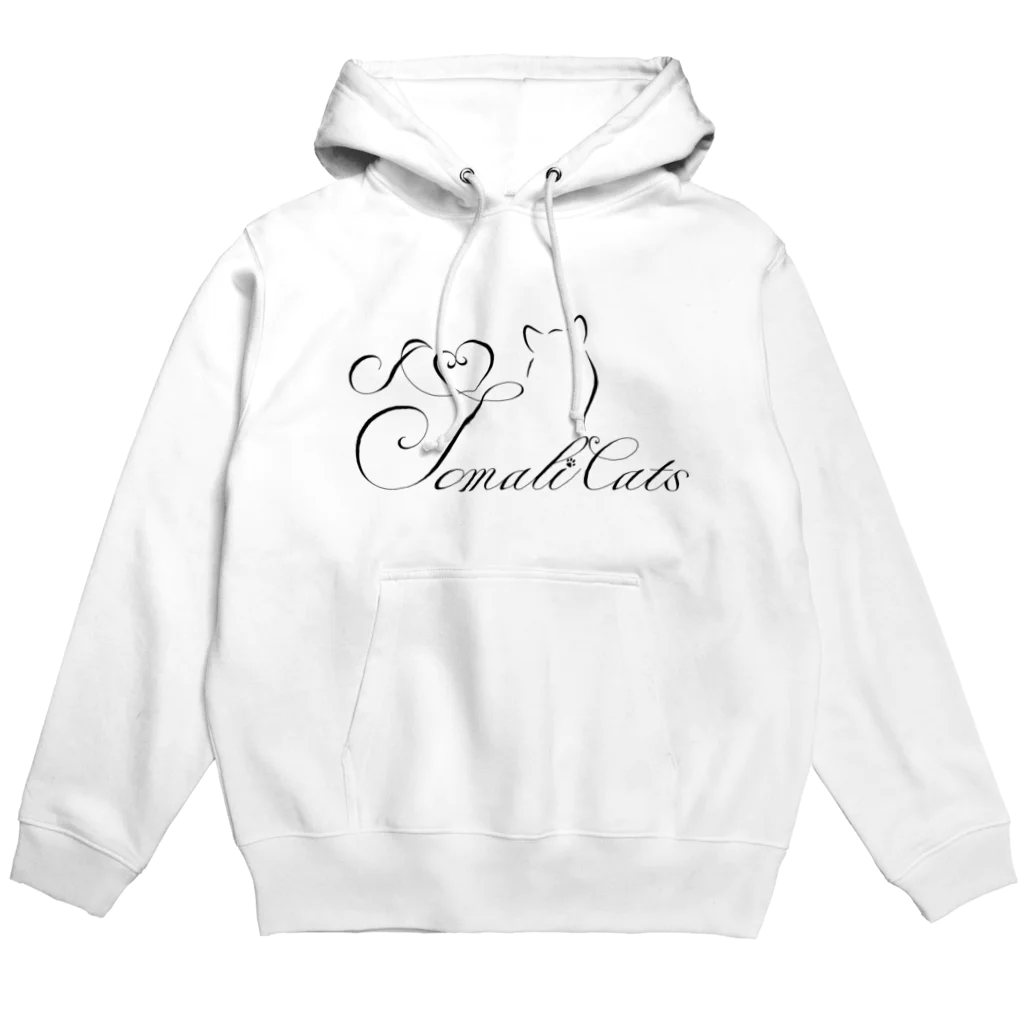 ORCATのI Love Somali Cats （ロゴブラック） Hoodie