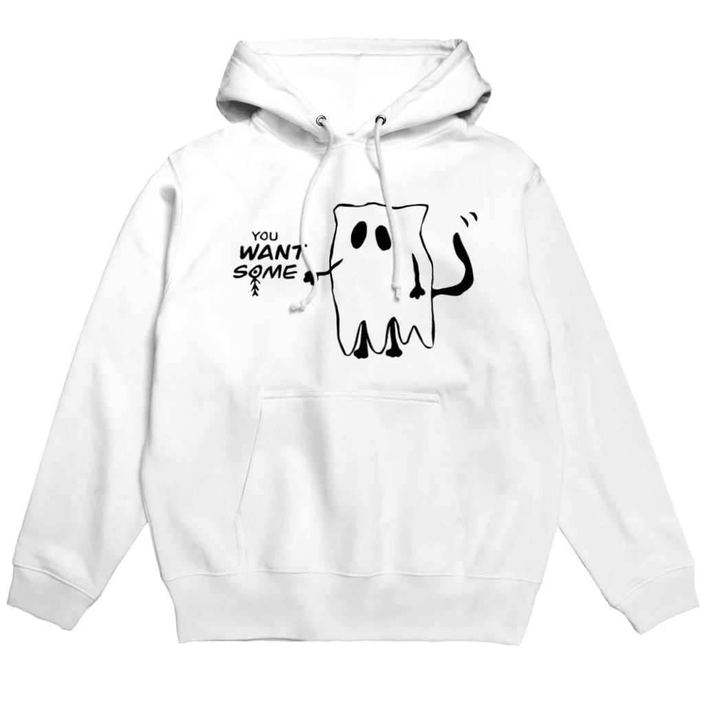 やきとりプリントのNEKO OBAKE Hoodie