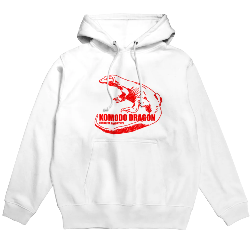 古着屋パンダのコモドドラゴン　レッド　古着屋パンダ Hoodie