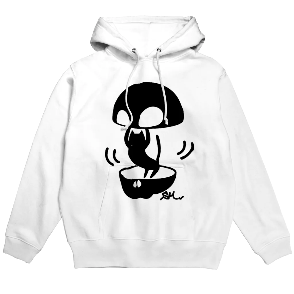 SWEET MONSTERの黒猫 Hoodie