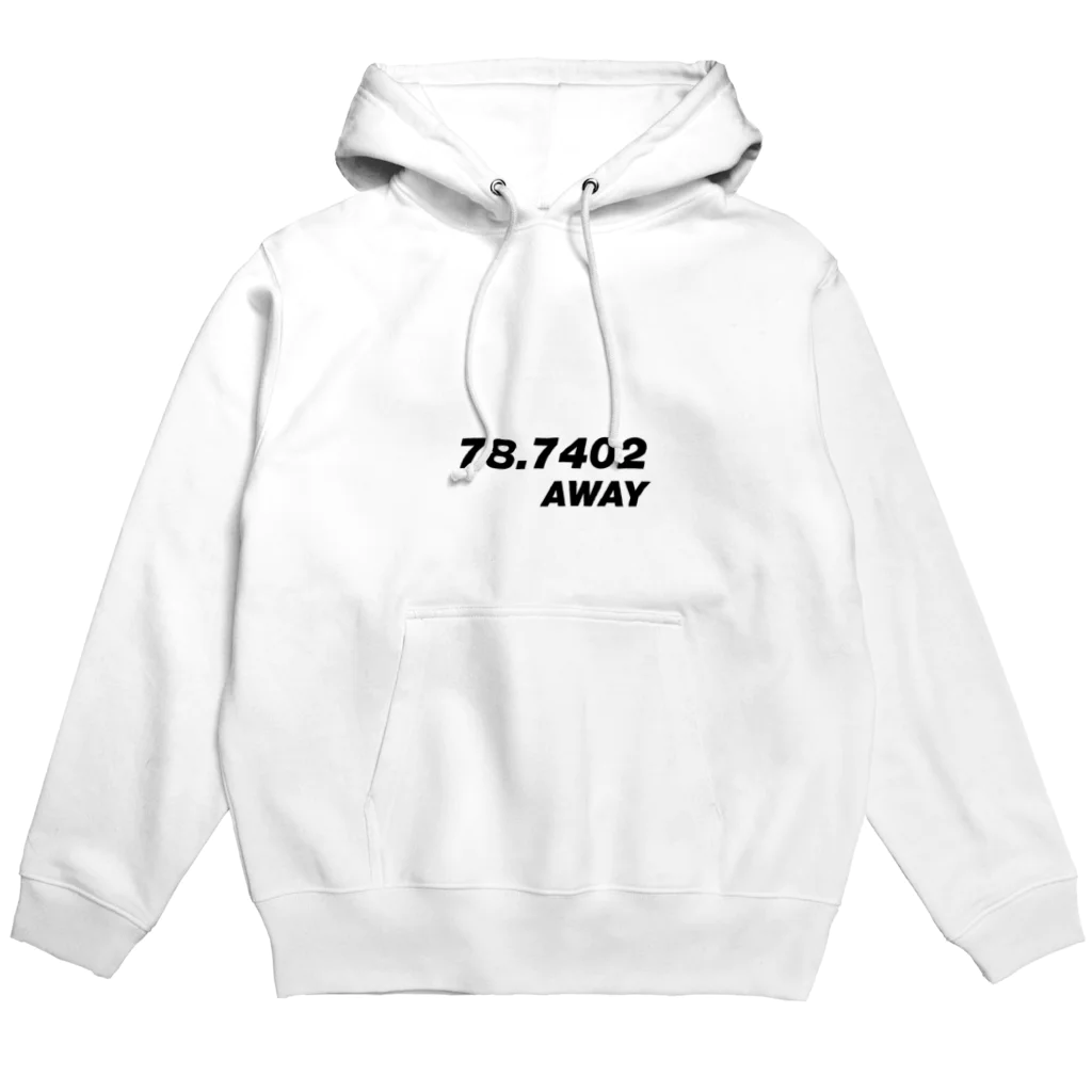 one place.の78.7402 away from u Hoodie