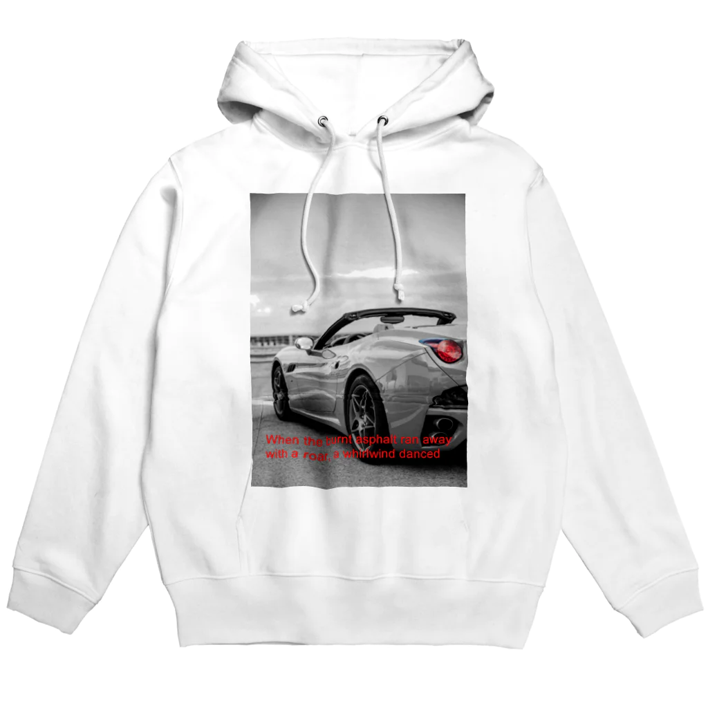 paro-tのスポーツカー Hoodie