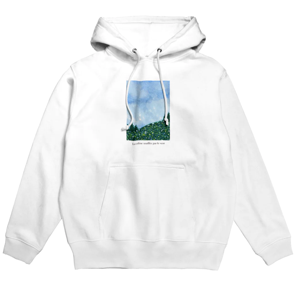 mon aquarelleのLa colline Hoodie