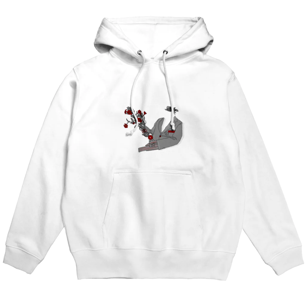 はぴふらの造花師（赤） Hoodie