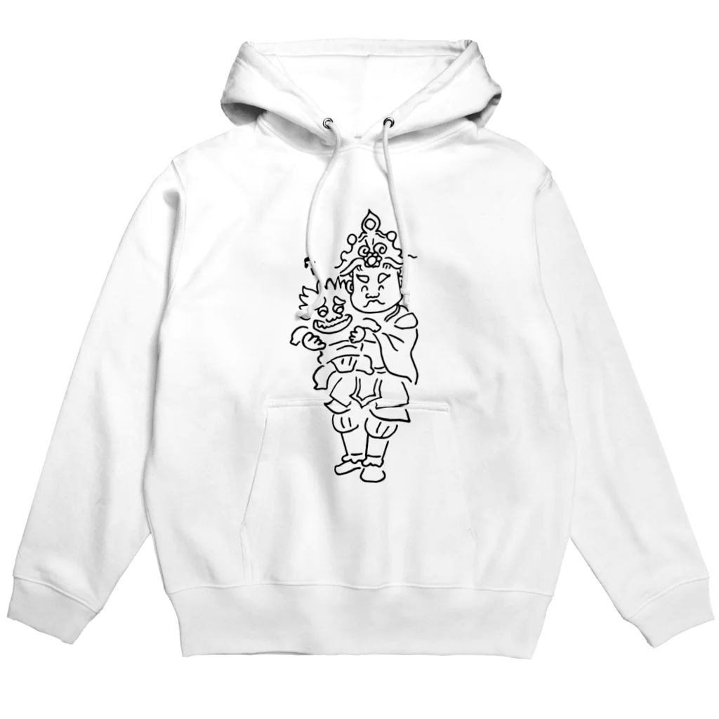 のんたんtokyoの餓鬼を可愛がる毘沙門天様 Hoodie