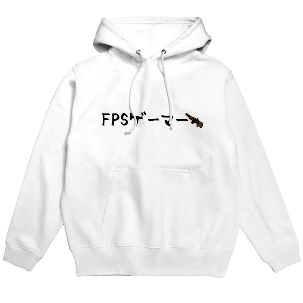 林檎ちゃんねるのFPSゲーマー 黒文字 Hoodie