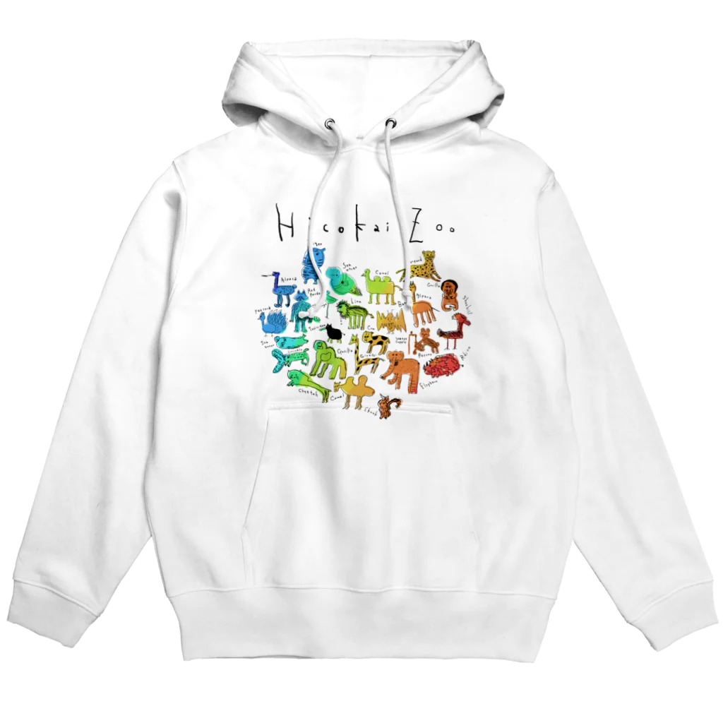 ひこ界ちゃんねるのひこ界ZOOレインボー Hoodie