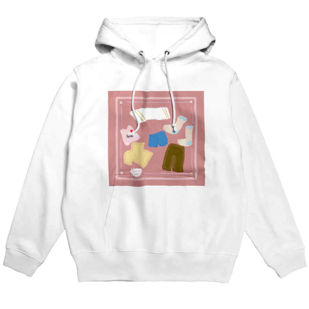 inko andの洗濯物 Hoodie