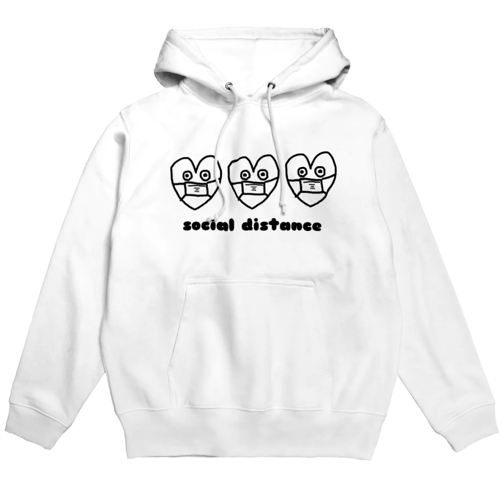 mittty HOUSEのしんぞうくん三連 Hoodie