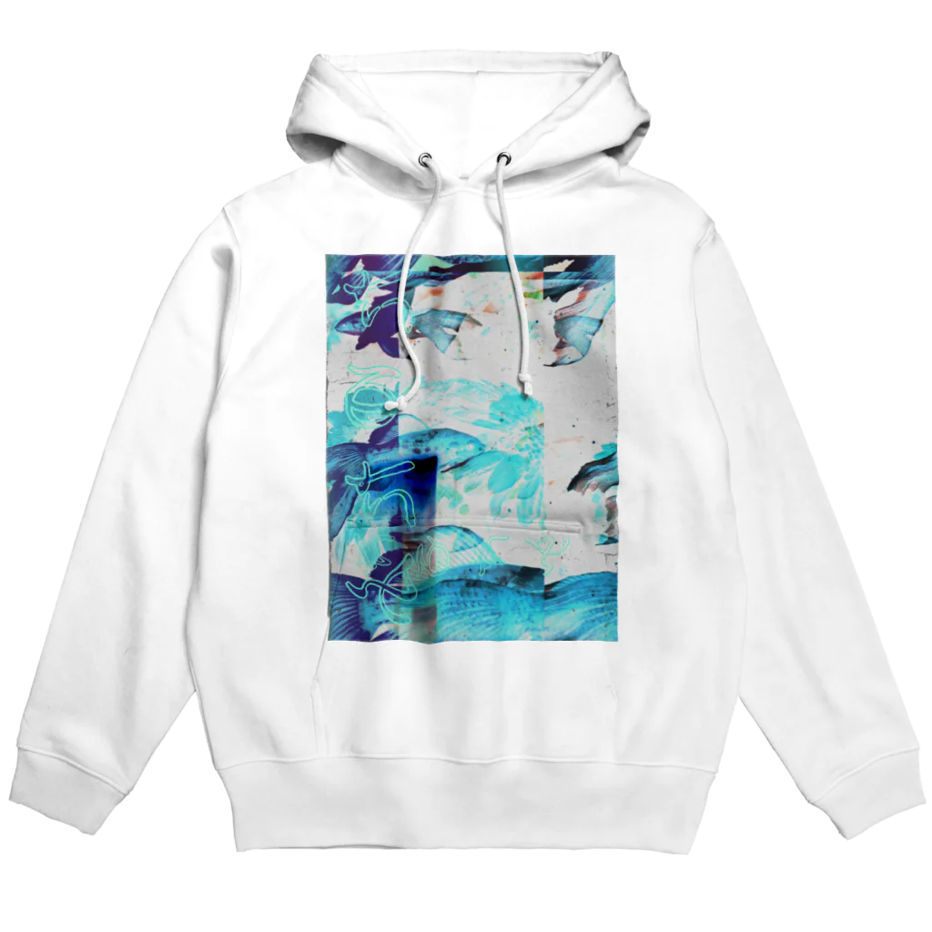 オミナエシのたゆたふ　ネガ Hoodie