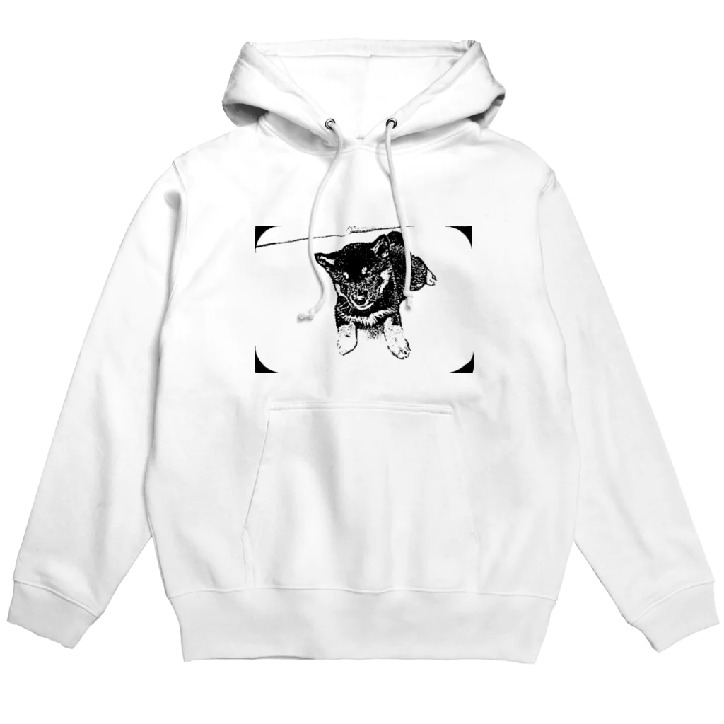 白メガネのクロのほくとくん Hoodie