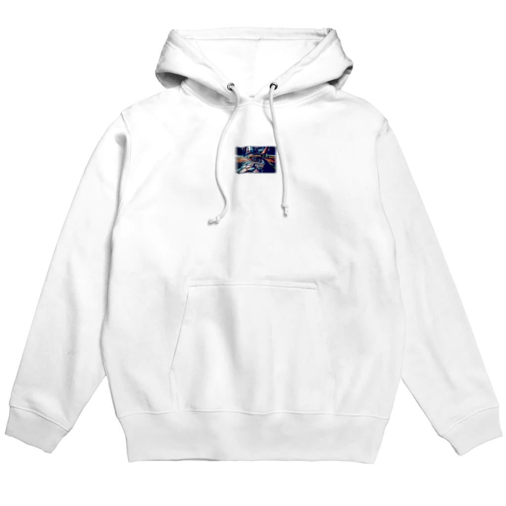 シンプルなグッズ やこ屋の目が回るベンチ Hoodie