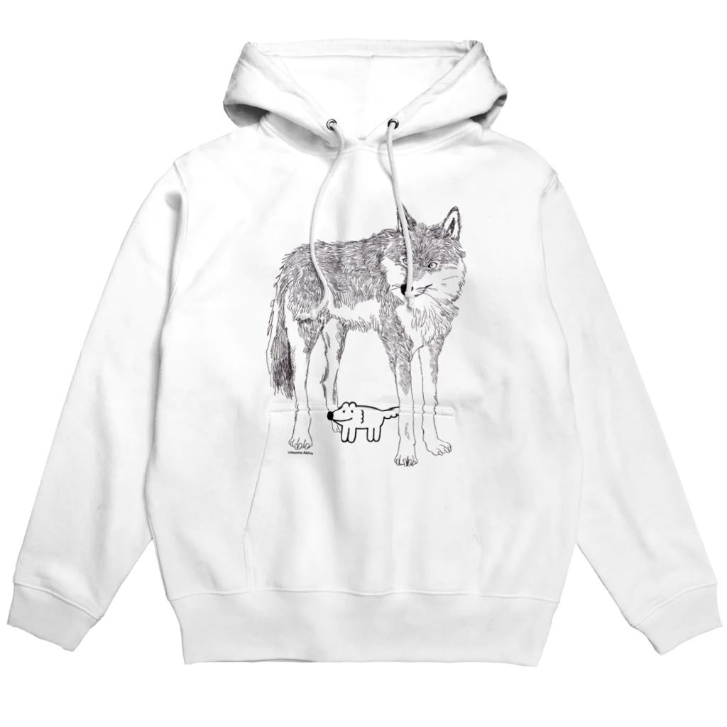 ウルフくんのウルフくん Hoodie