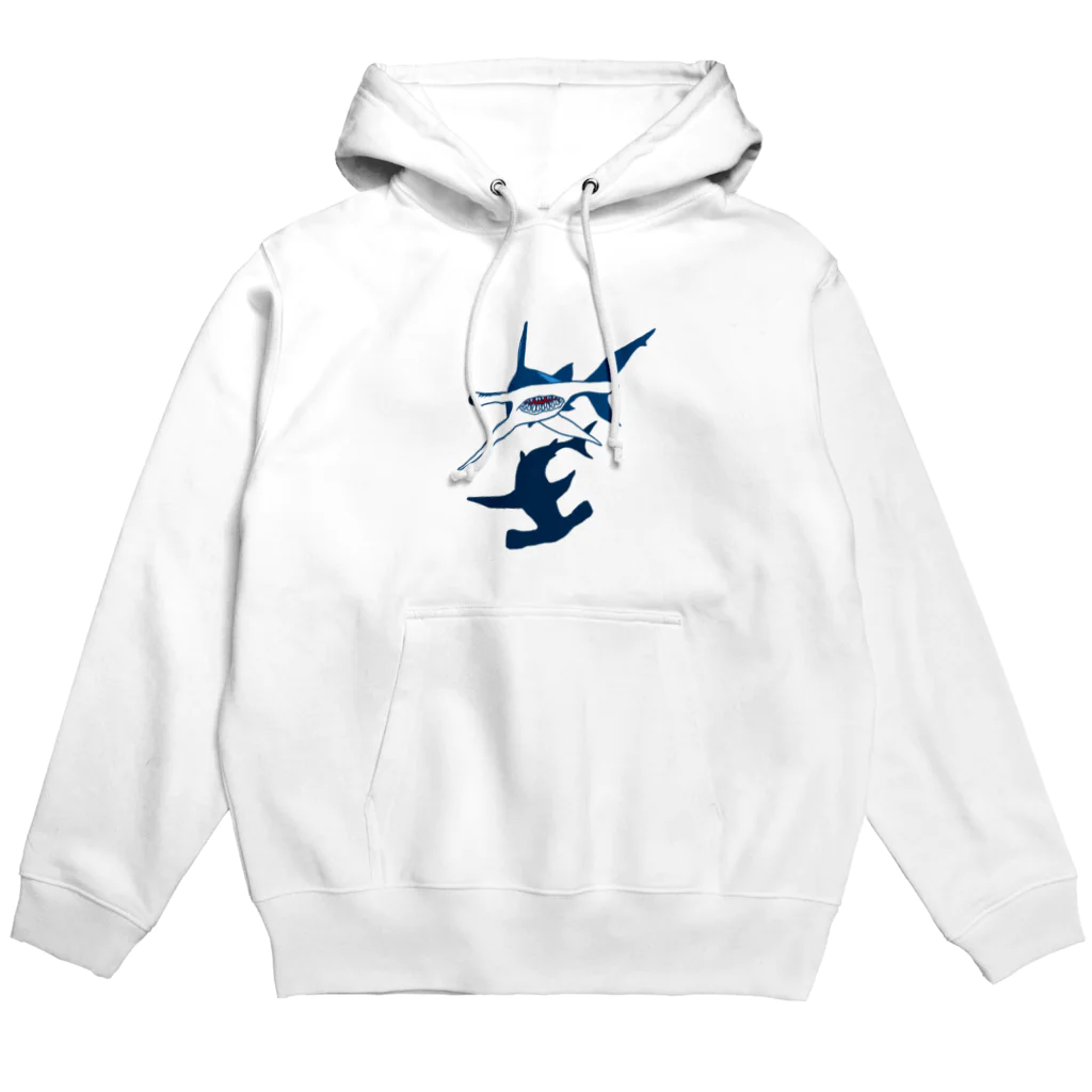 冥王星のシュモクザメ（カラー） Hoodie