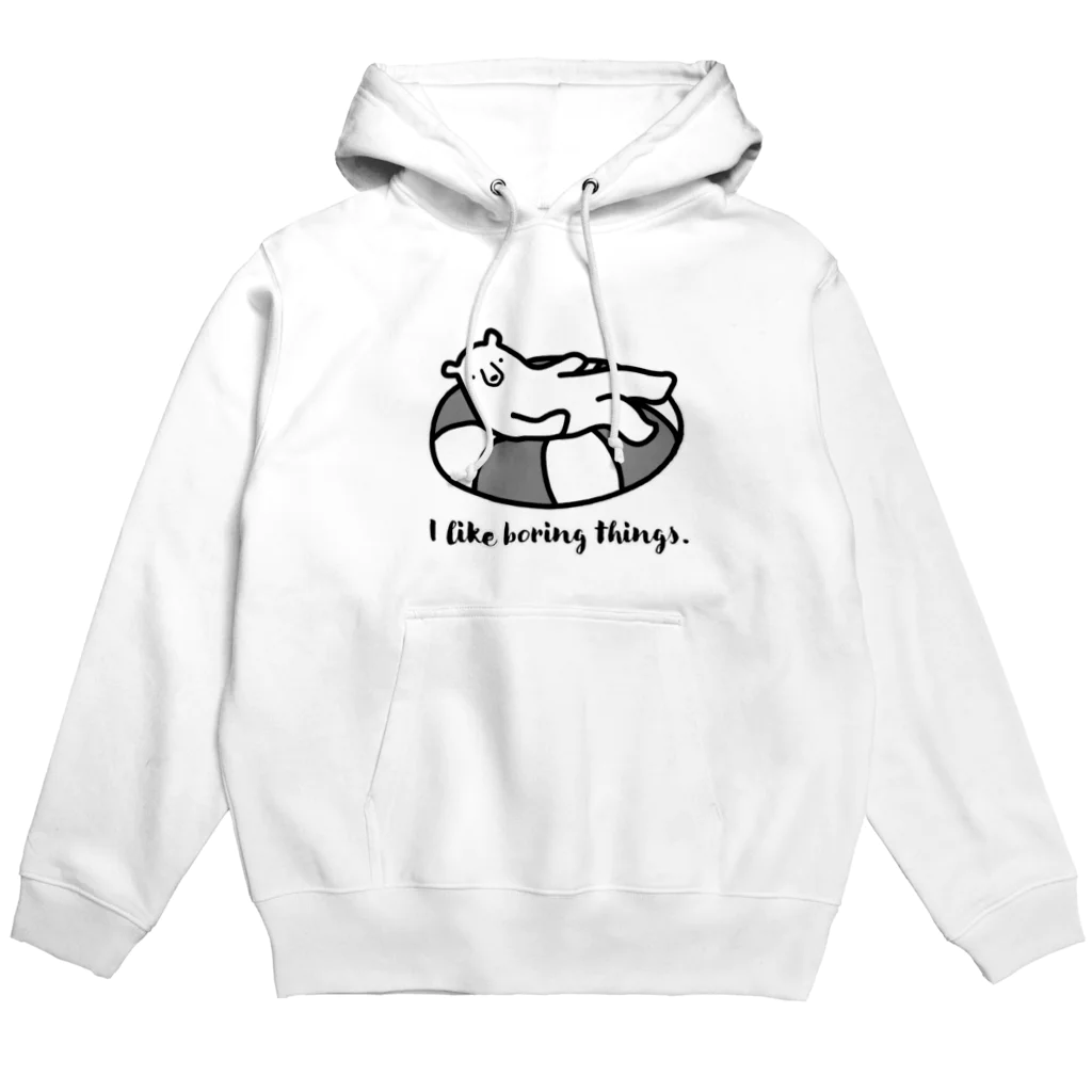 シロクマ商店の退屈クマ Hoodie