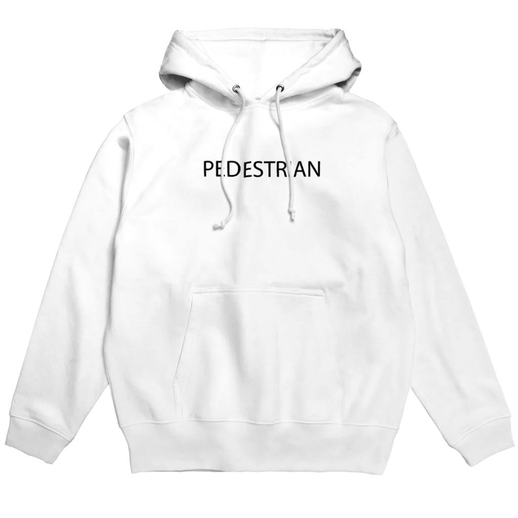 MUGENGEN (ムゲンゲン)のPEDESTRIAN letter BK Hoodie