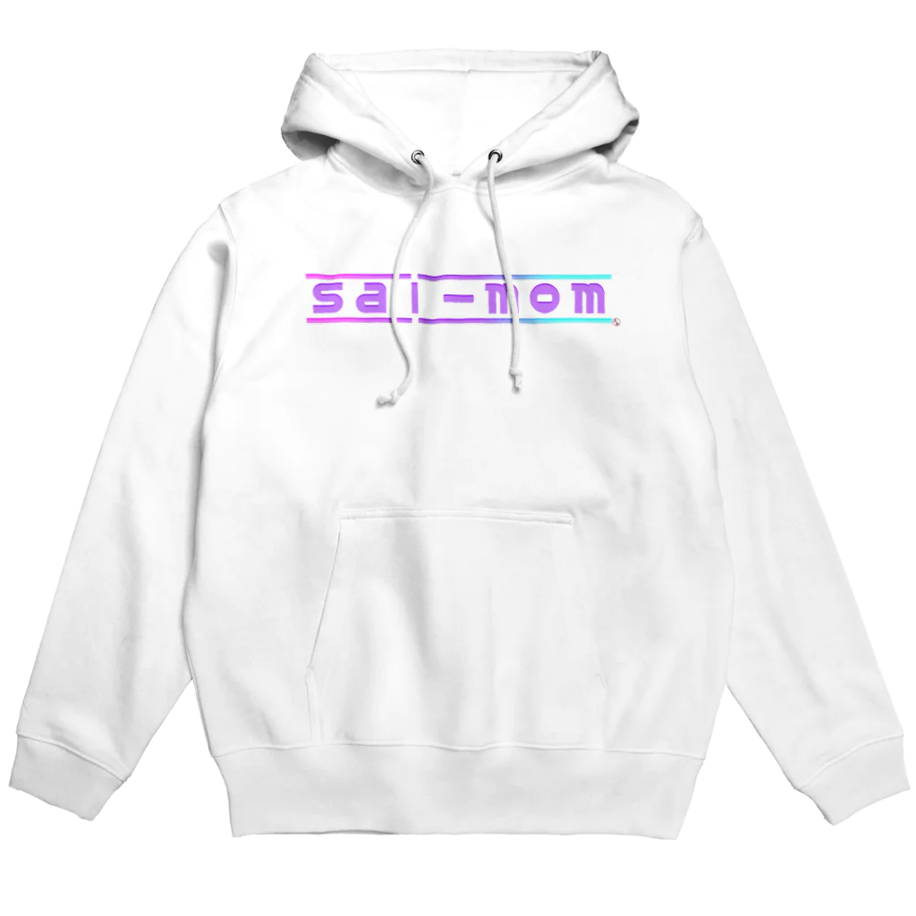 sai-moｍのグラデーション・ロゴ Hoodie