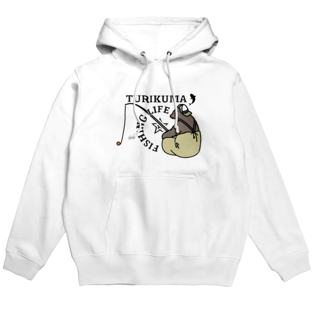 シロクマ商店の釣りクマ Hoodie