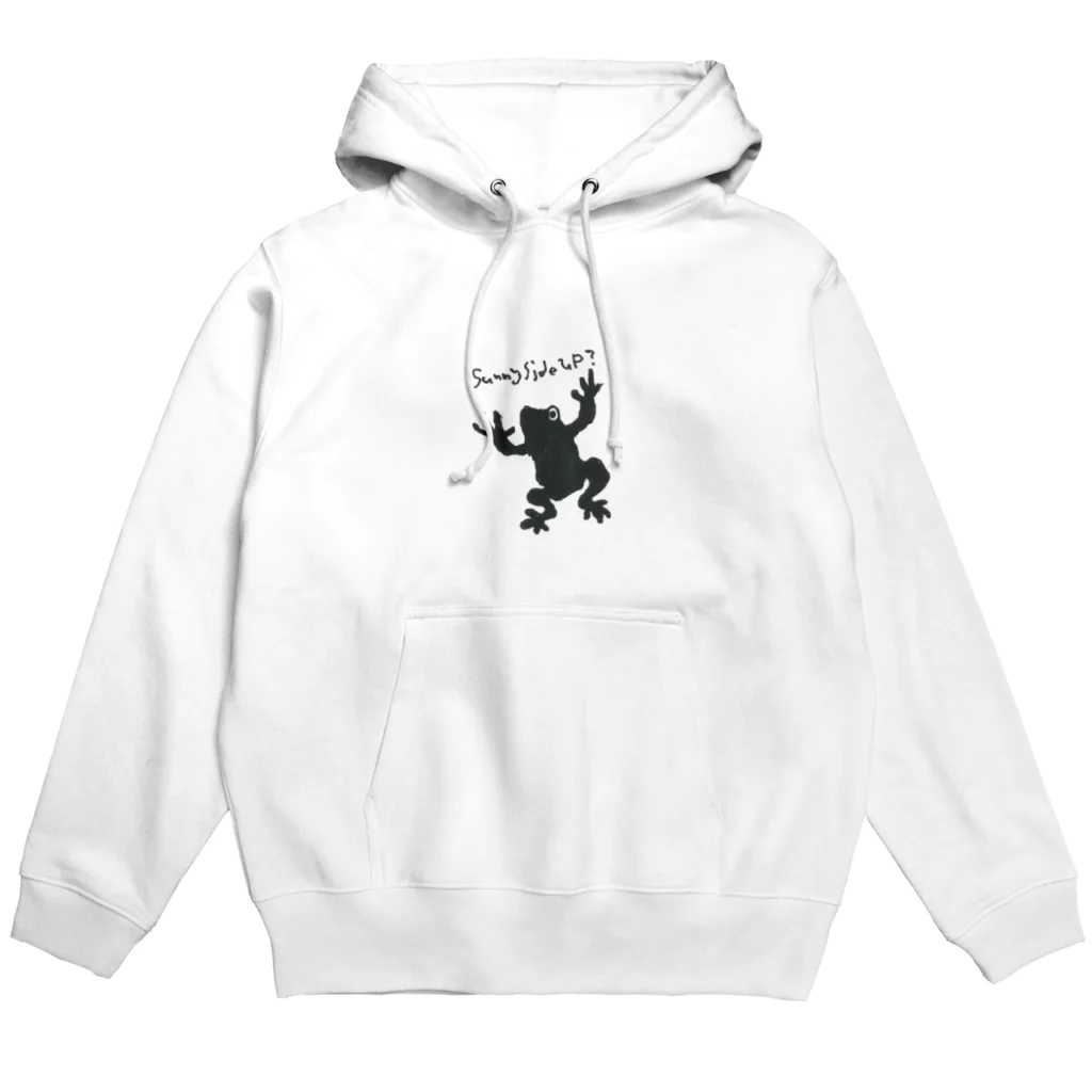 サニーサイドアップ！！のまっくろカエル Hoodie